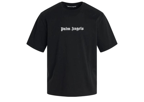 Palm Angels Slim Fit T-Shirt Black/White