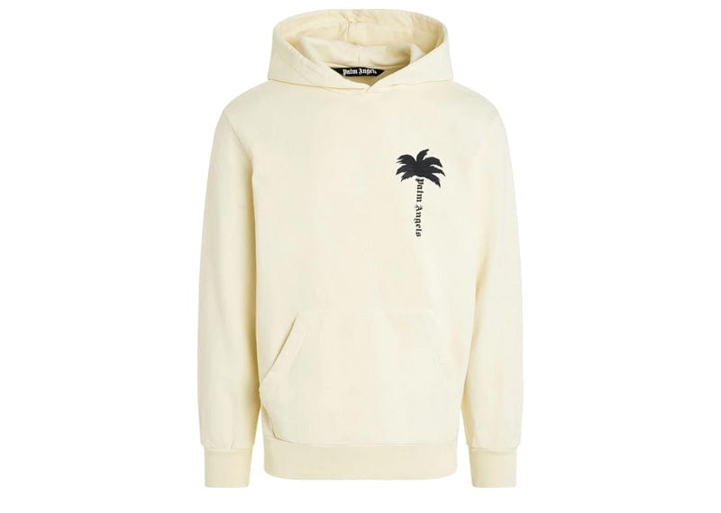 Palm Angels The Palm Hoodie in Off White