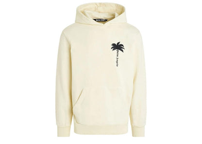Palm Angels The Palm Hoodie in Off White