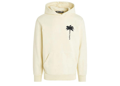 Palm Angels The Palm Hoodie in Off White