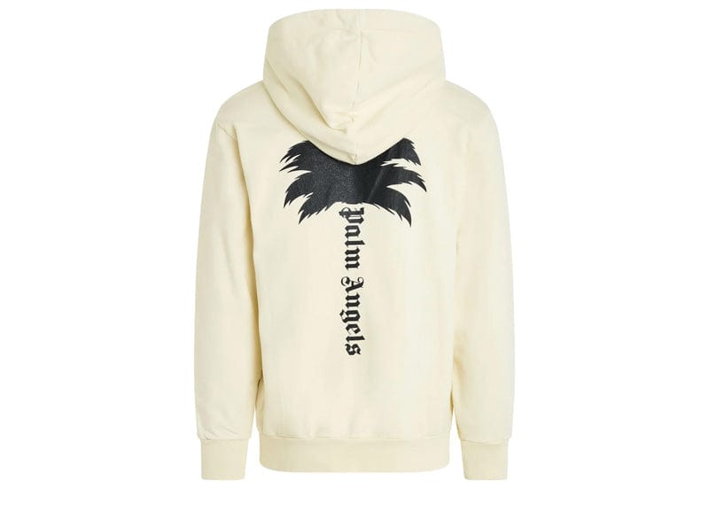 Palm Angels The Palm Hoodie in Off White