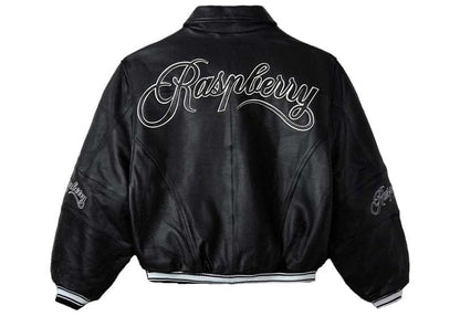 Raspberry Hills Leather Jacket Black