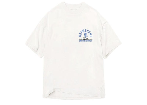 Represent Competition Department Tee Flat White