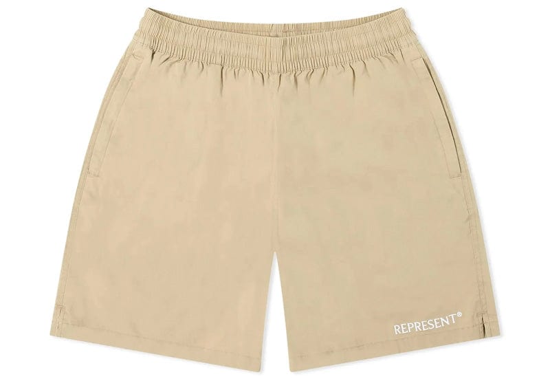 Represent Cotton Shorts Washed Taupe