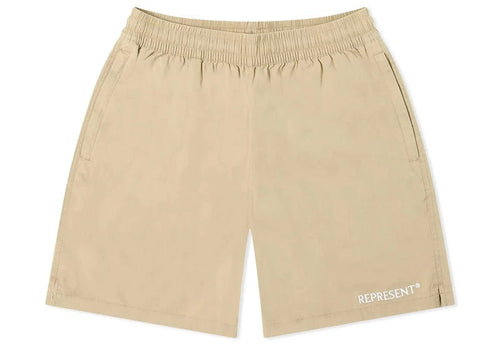Represent Cotton Shorts Washed Taupe
