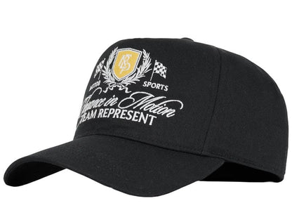 Represent Crest Cap Black