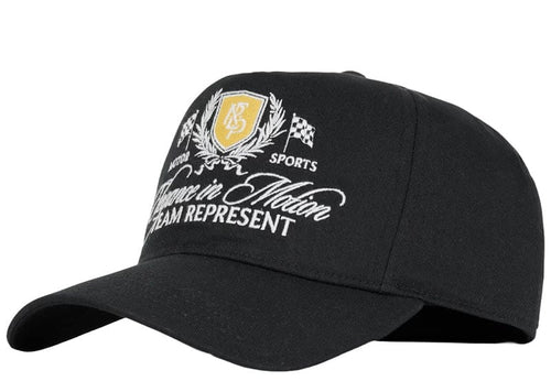 Represent Crest Cap Black