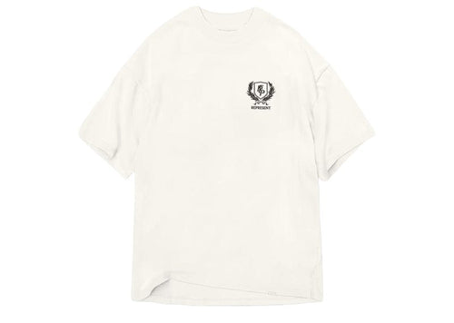 Represent Crest T-shirt Flat White