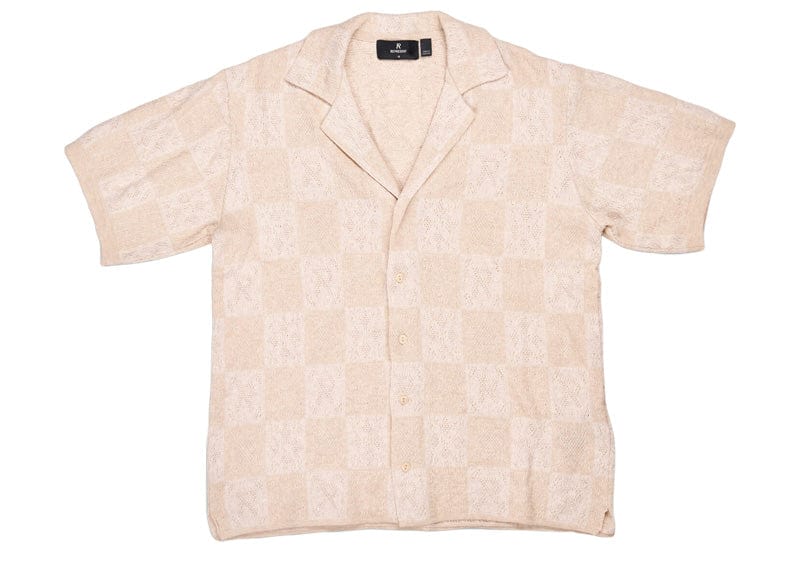 Represent Crochet Shirt Cream