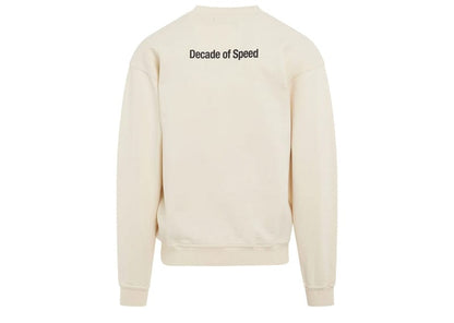 Represent Decade Of Speed Sweater Cream
