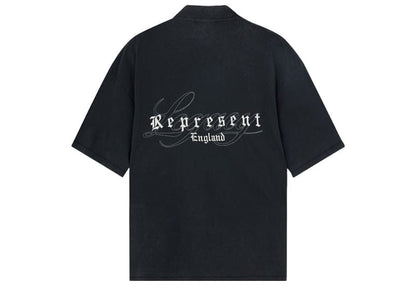 Represent Legacy Overprint T-Shirt Vintage Black