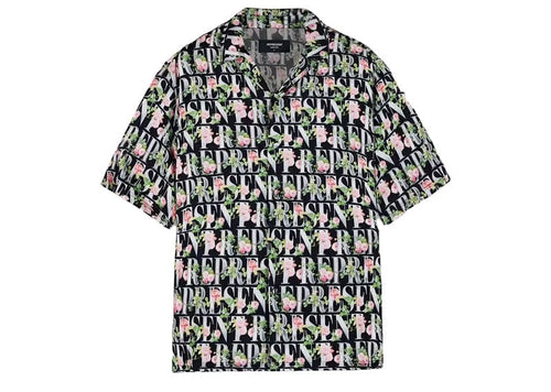Represent Floral Vacation Shirt Black