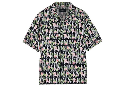 Represent Floral Vacation Shirt Black