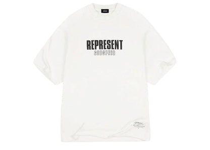 Represent Godspeed T-shirt Flat White