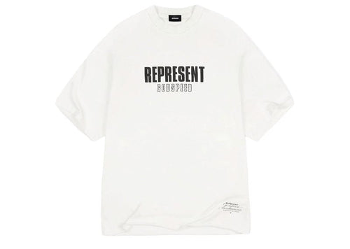 Represent Godspeed T-shirt Flat White