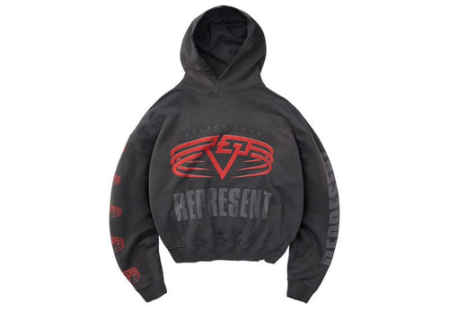 Represent Living Legacy Tour Reversible Hoodie Sun Fade Grey