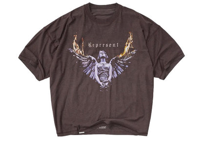 Represent Living Legacy Tour Reversible Tee Nero/Brown