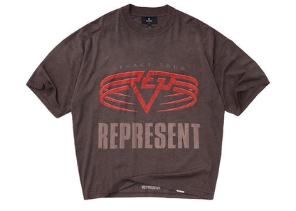 Represent Living Legacy Tour Reversible Tee Nero/Brown