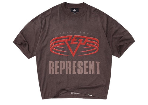 Represent Living Legacy Tour Reversible Tee Nero/Brown