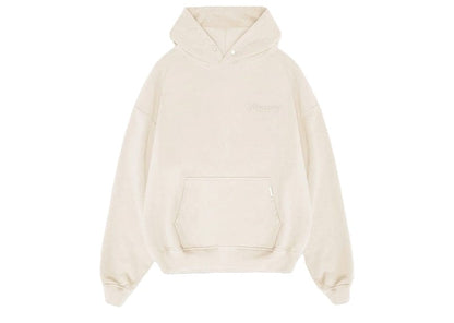 Represent Oversized Owners Club Script Hoodie Beige