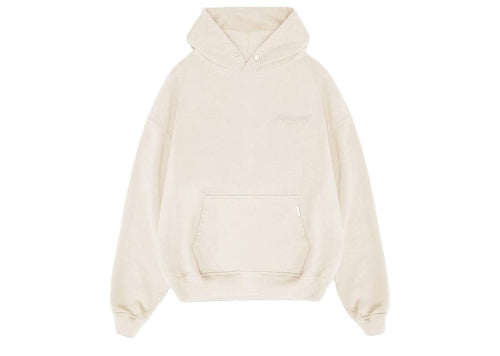 Represent Oversized Owners Club Script Hoodie Beige