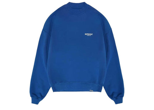 Represent Owner's Club Sweater Cobalt Blue/White