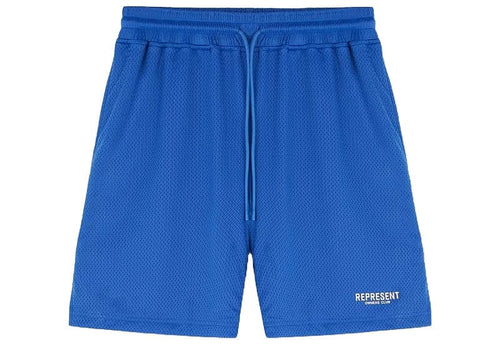 Represent Owners Club Mesh Shorts Cobalt