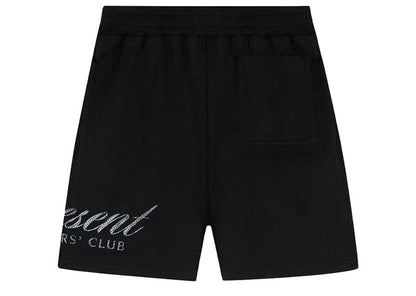 Represent Owners Club Script Mesh Shorts Black