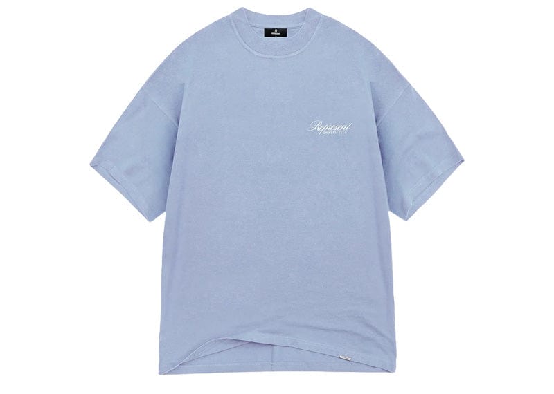 Represent Owners Club Script T-Shirt Dusty Blue