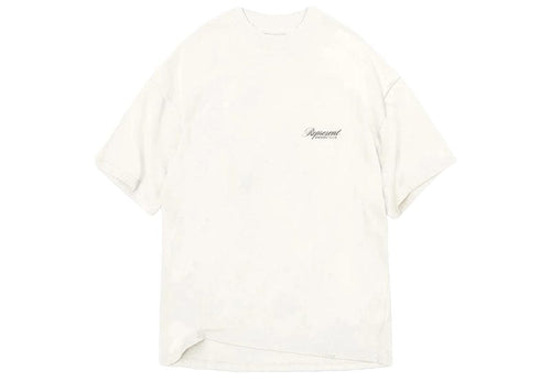 Represent Owners Club Script T-Shirt Flat White