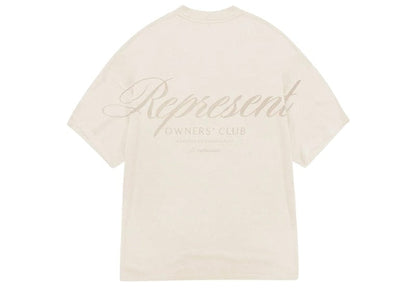 Represent Owners Club Script T-Shirt Island Fossil