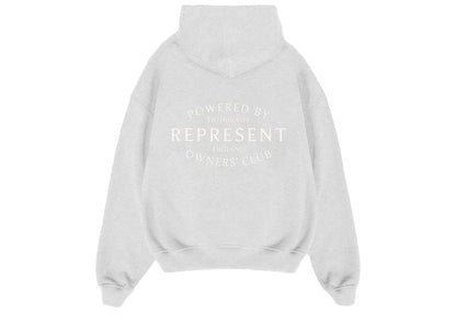 Represent Owners Club Stamp Hoodie Ash Grey