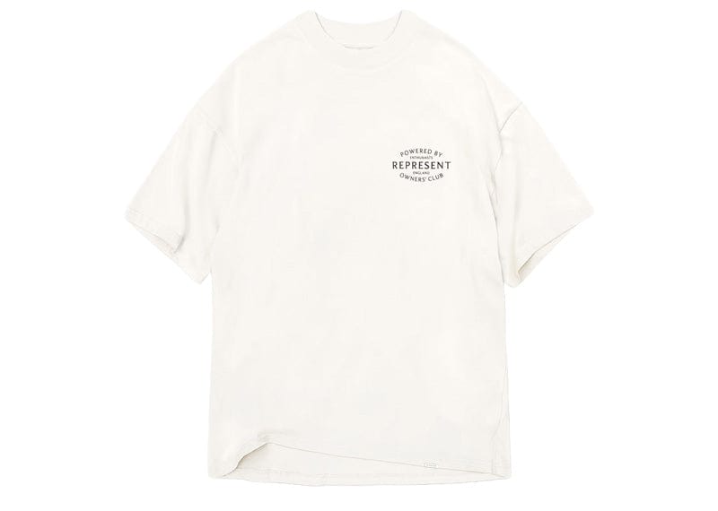 Represent Owners Club Stamp T-shirt Flat White