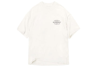 Represent Owners Club Stamp T-shirt Flat White