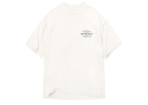 Represent Owners Club Stamp T-shirt Flat White