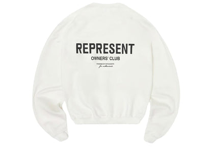 Represent Owners Club Sweater Flat White