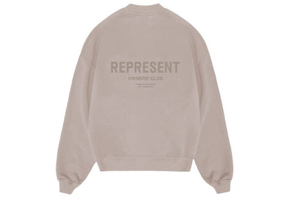 Represent Owners Club Sweater Mushroom
