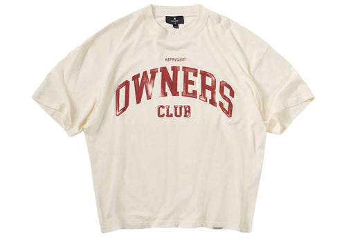 Represent Owners Club T-Shirt Buttercream
