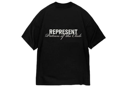 Represent Patron Of The Club T Shirt Black