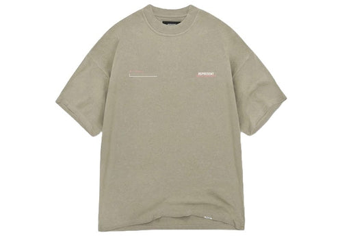 Represent Patron of the Club Tee Khaki/Pink