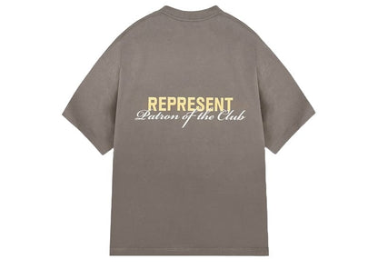 Represent Patron of The Club Tee Washed Olive