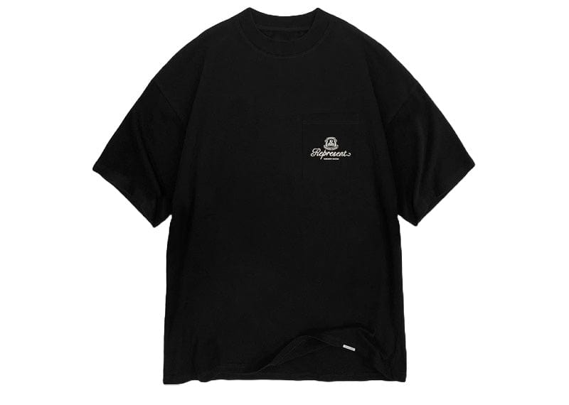 Represent Permanent Vacation Pocket T-shirt Black
