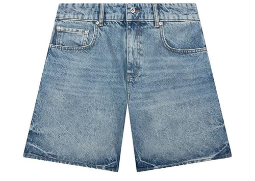 Represent R10T Tailored Denim Shorts Blue