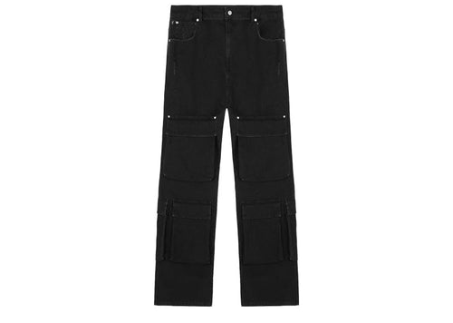 Represent R3CA Cargo Denim Black