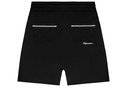 Represent Resort Shorts Jet Black