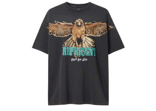 Represent Saker Falcon T-shirt Aged Black