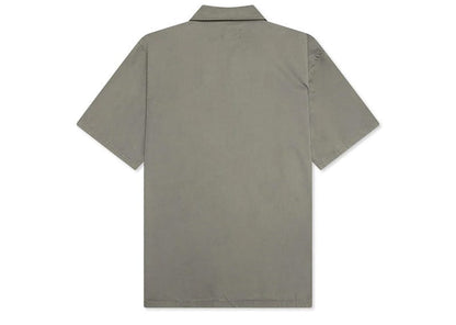 Represent Script Camp Collar Shirt Mid Khaki