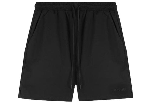 Represent Seersucker Smart Swim Short Black