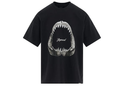 Represent Shark Jaws T-shirt Off Black
