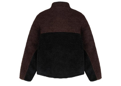 Represent Split Block Fleece Black & Vintage Brown